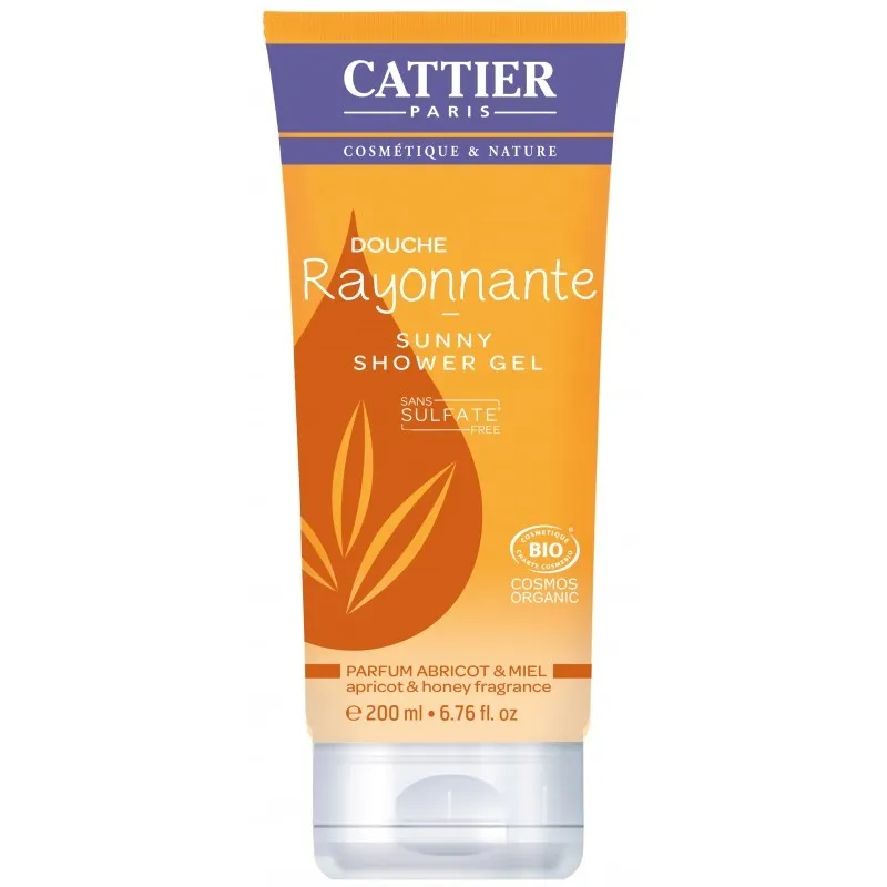 Cattier Gel de ducha Sunny Albaricoque, 200ml. Cattier Gel de ducha Sunny Albaricoque, 200ml.