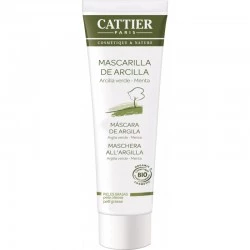 Cattier Mascarilla arcilla verde, 100ml.