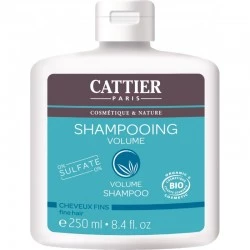 Cattier Champú volumen cabello fino, 250ml.