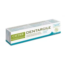 Cattier Dentífrico Dentargile Menta, 75ml.