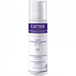 Cattier leche desmaquilladora cara y ojos, 200ml.