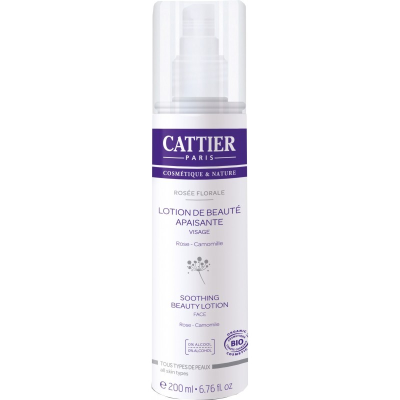 Cattier Loción de belleza calmante, 200ml.