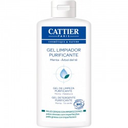 Cattier Gel Limpiador Purificante con Tea Tree, 200ml.