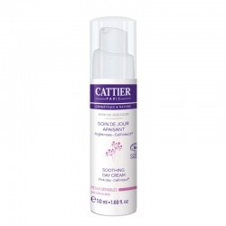 Cattier crema de día calmante, 50ml.