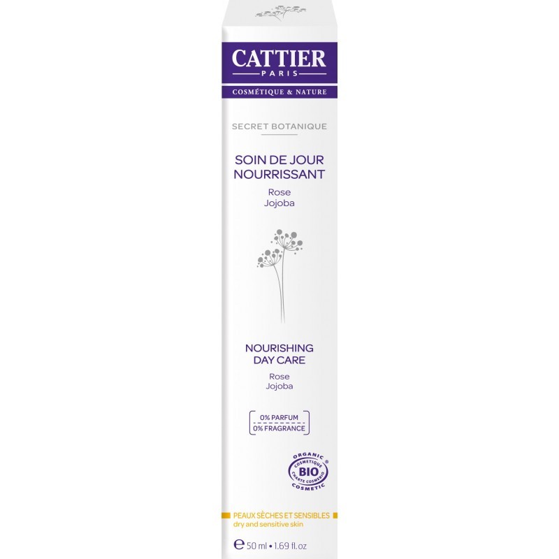 Cattier Crema de nutritiva de día Secret Botanique, 50ml.