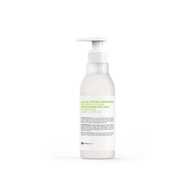 BotanicaPharma Leche Hidratante Argán Y Aloe, 250ml. BotanicaPharma Leche Hidratante Argán Y Aloe, 250ml.