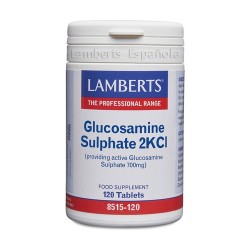 LAMBERTS Sulfato de Glucosamina 2KCl 1000 mg, 120 comprimidos