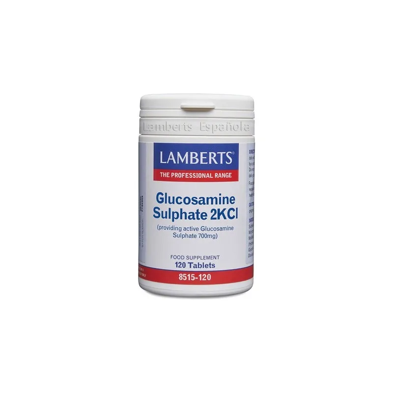 LAMBERTS Sulfato de Glucosamina 2KCl 1000 mg, 120 comprimidos
