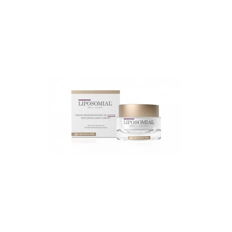 Viñas Liposomial Well-Aging Crema Regeneradora de Noche, 50ml.