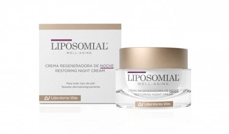 Viñas Liposomial Well-Aging Crema Regeneradora de Noche, 50ml.