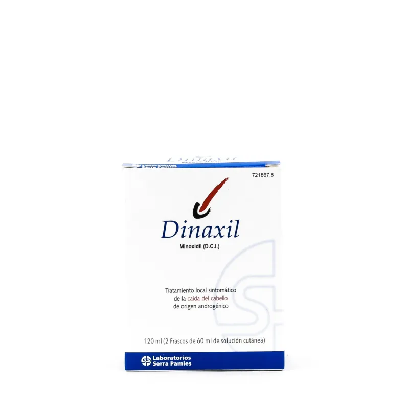 Dinaxil Capilar 2%, 2x60ml.