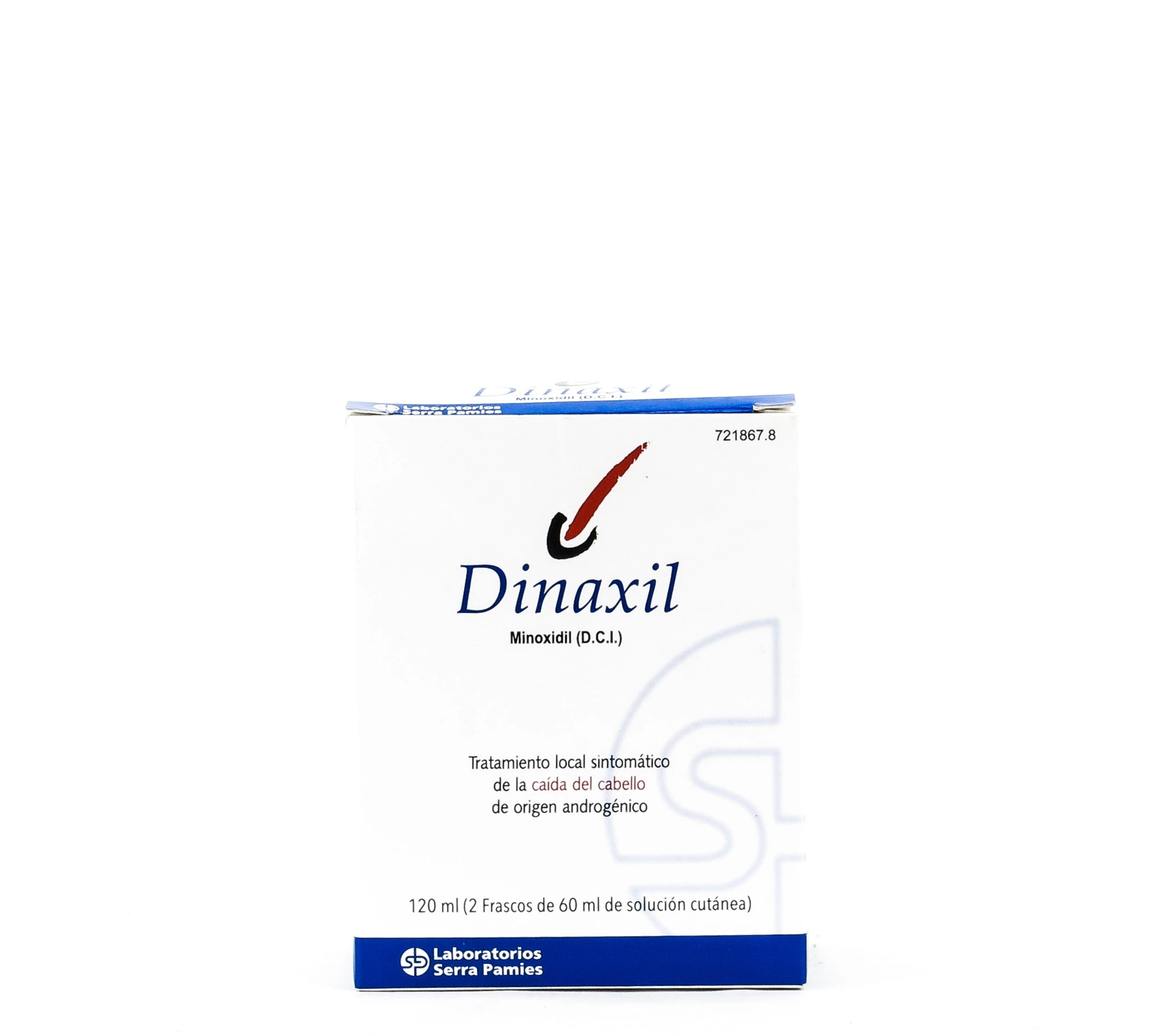 Dinaxil Capilar 2%, 2x60ml.