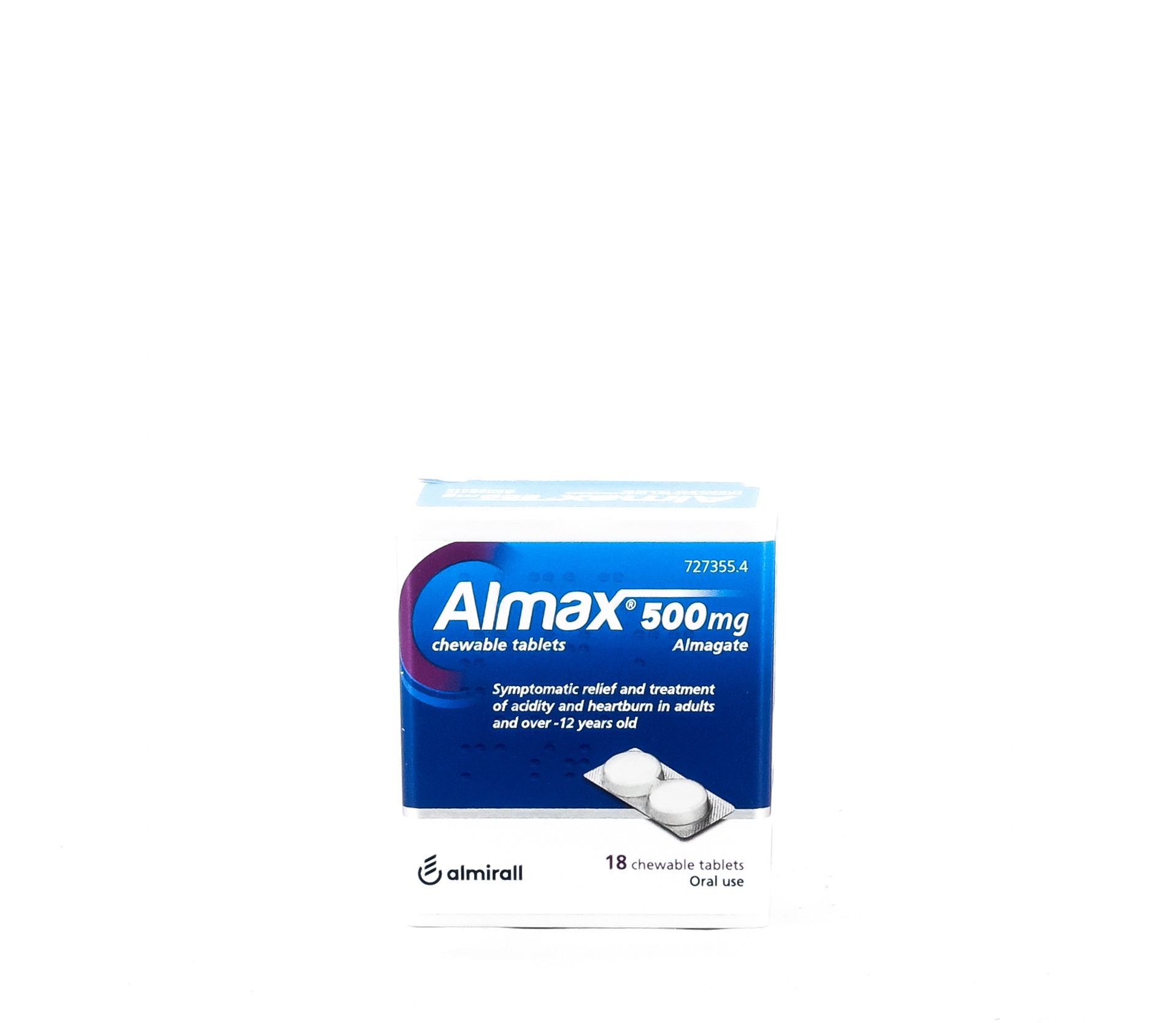 Almax 500mg, 18 Comp. Masticables.