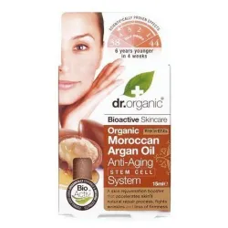 Dr Organic Sistema Anti-edad células madre de aceite de Argán, 30ml.