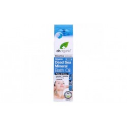 Dr Organic Aceite de baño de minerales del mar Muerto, 100ml.