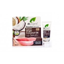 Dr Organic Sérum labial de aceite de Coco, 10ml.