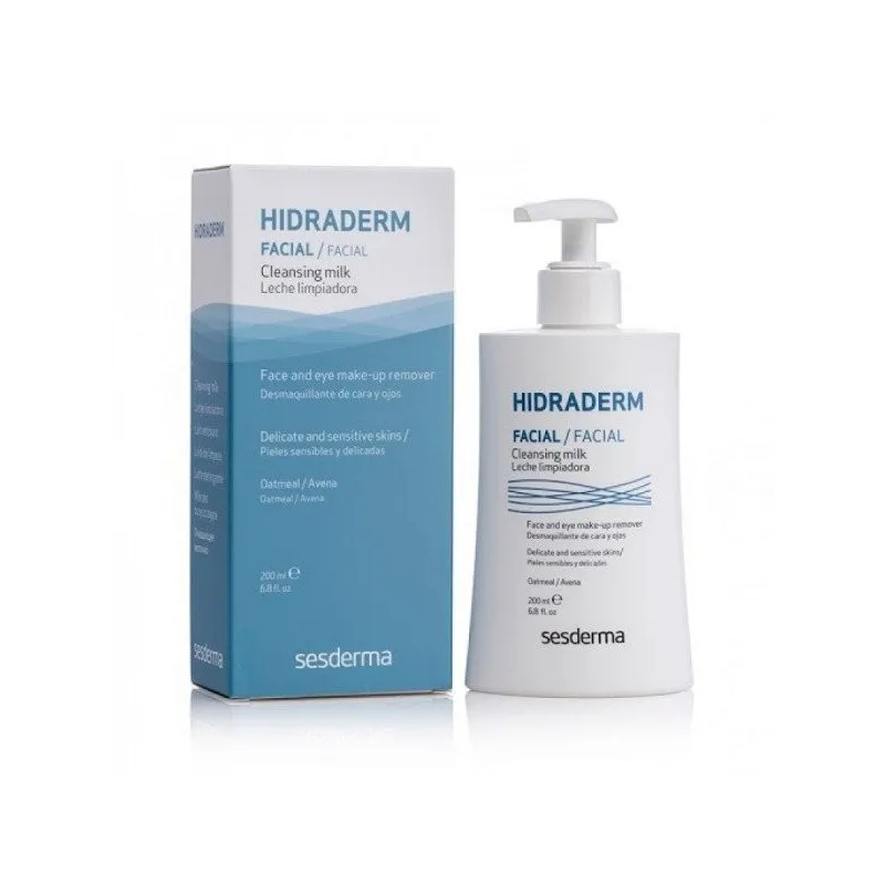 Sesderma Hidraderm Hyal Leche Limpiadora, 200ml.