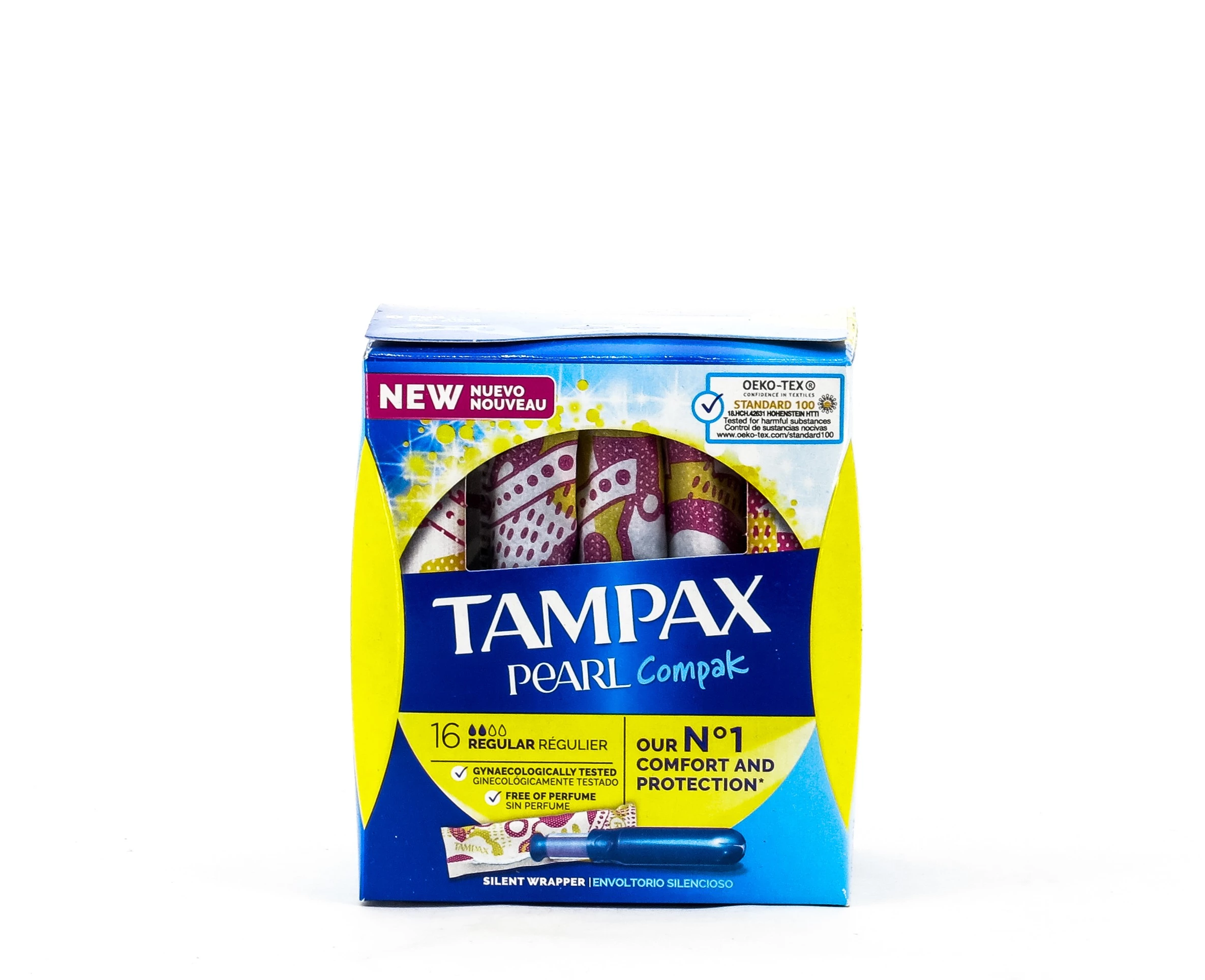 Tampax Compak Pearl Regular, 18 Uds.