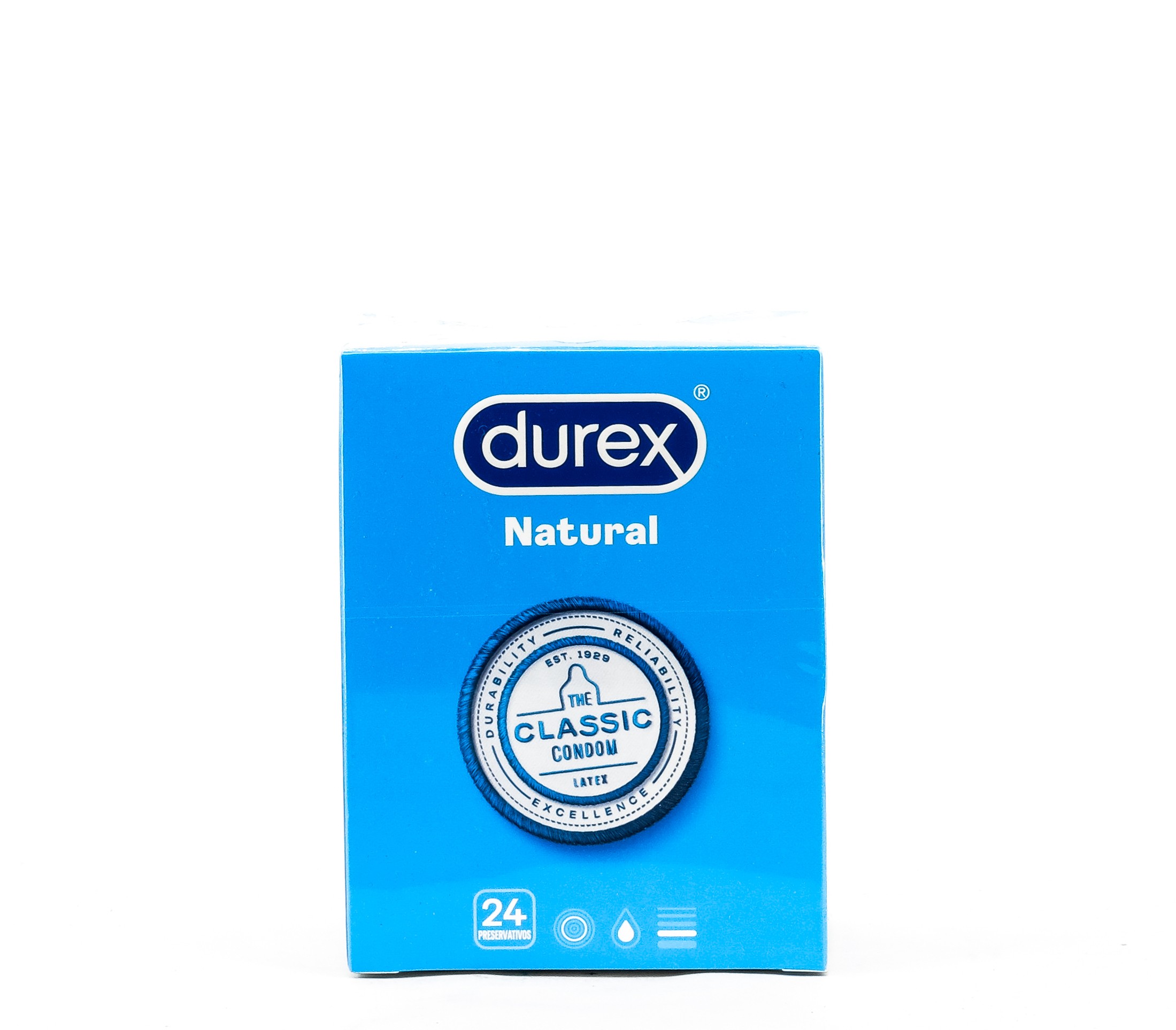 Durex Natural Plus, 24ud
