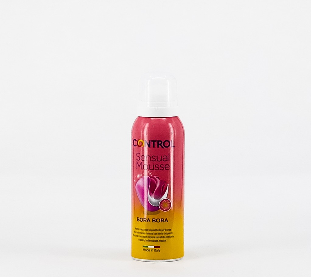 Control Sensual Mousse Bora Bora, 125ml.