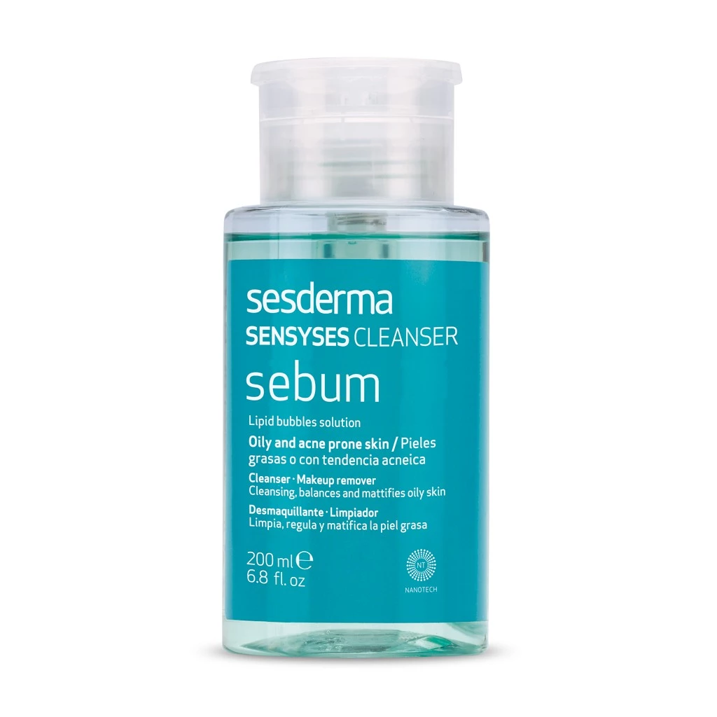 Sesderma Sensyses Cleanser Sebum Limpiador, 200ml.