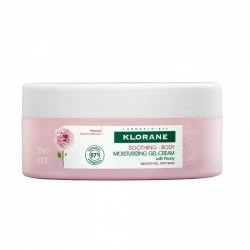 Klorane Gel-Crema Hidratante a la Peonia, 200ml.