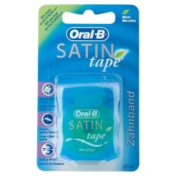 Oral B Satin Tape Fluor Cinta Dental Menta, 25m.