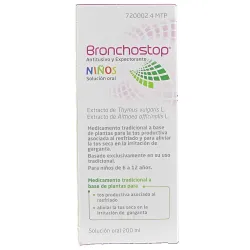 Bronchostop Antitusivo y Expectorante Niños, 200ml.
