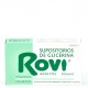 Rovi supositorios de glicerina Adultos
