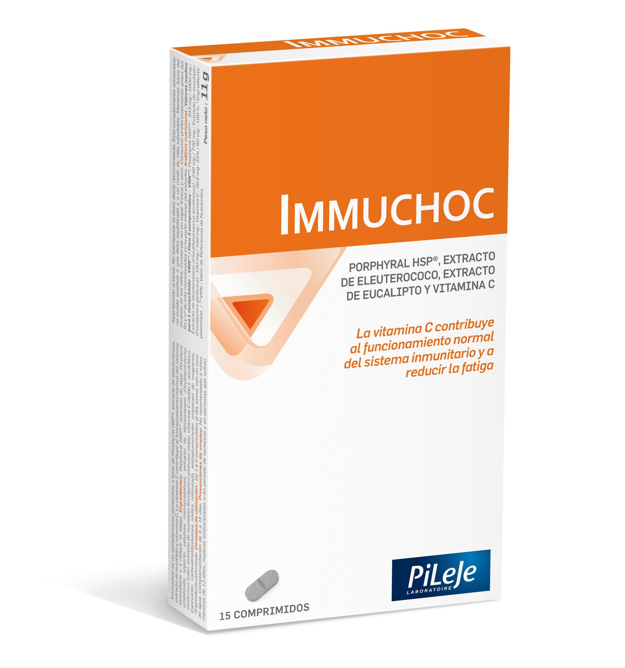 Pileje IMMUCHOC, 15 comprimidos