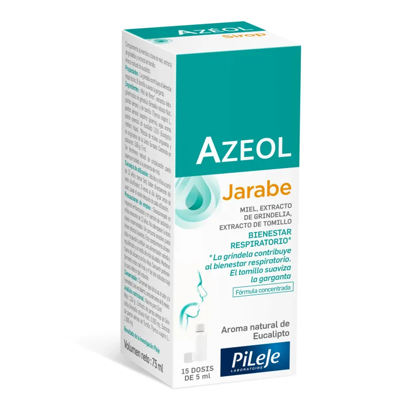 Pileje Azeol jarabe, 75ml.