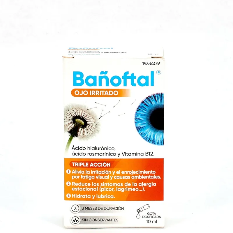 Bañoftal Ojo Irritado Multidosis, 10ml. Bañoftal Ojo Irritado Multidosis, 10ml.