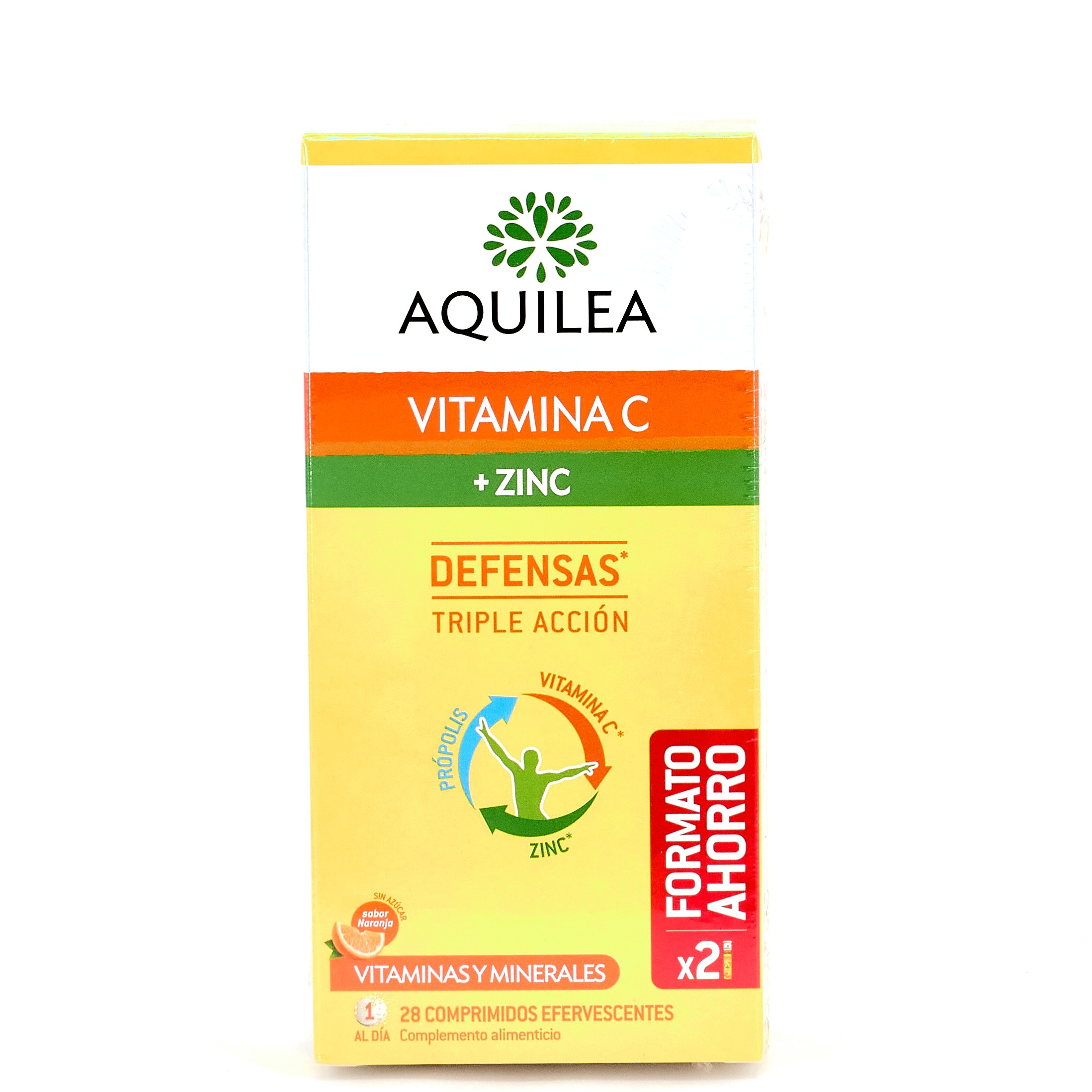 Aquilea Vitamina C + Zinc, 28 Comp Eferv.