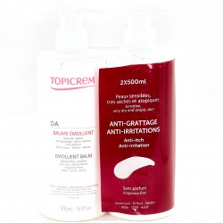 Topicrem DA Balsamo Emoliente DUPLO, 2x500ml.