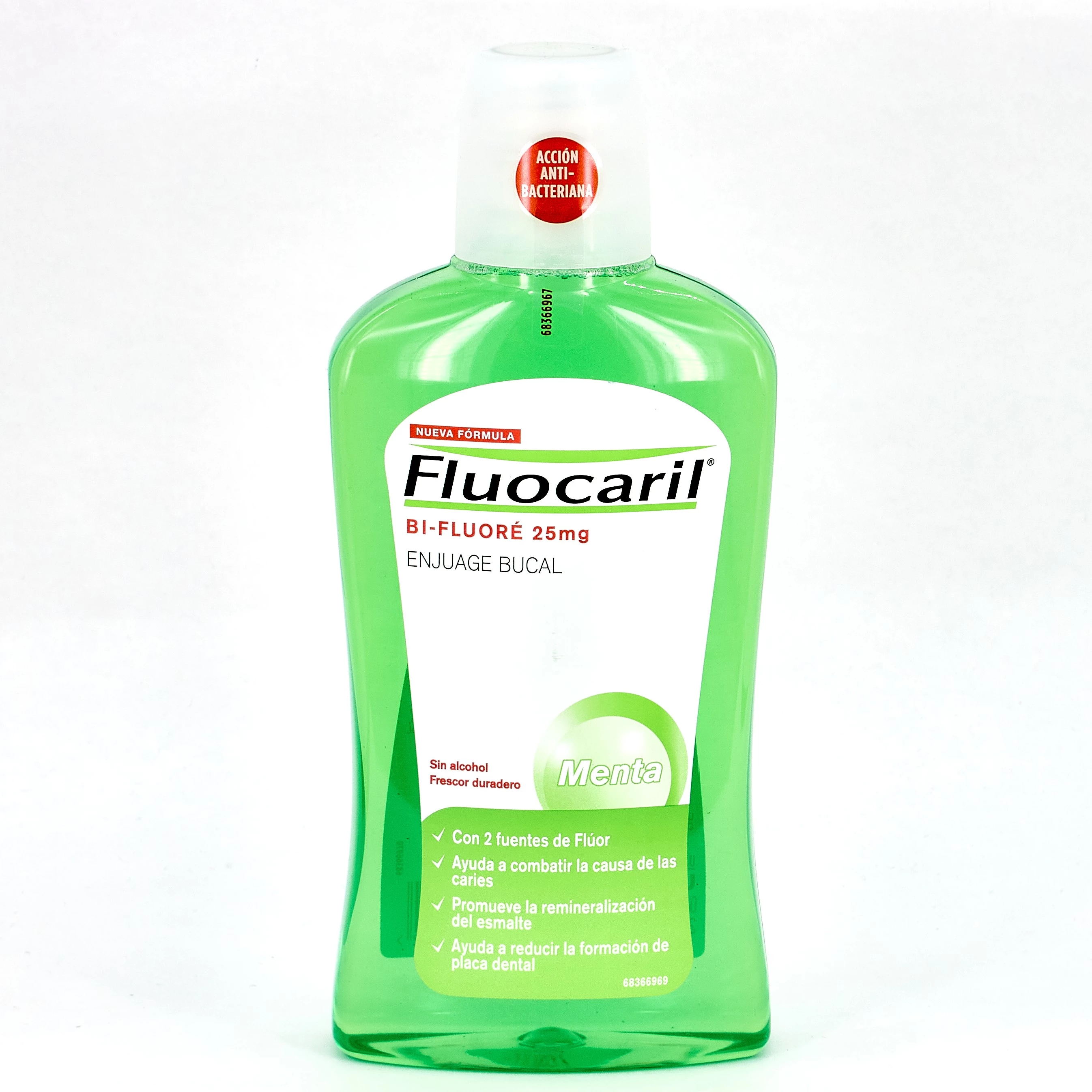 Fluocaril Bi-Fluore 250 mg Enjuague Bucal, 500ml.