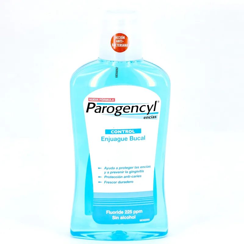 Parogencyl Encías Control Enjuague Bucal, 500ml. Parogencyl Encías Control Enjuague Bucal, 500ml.