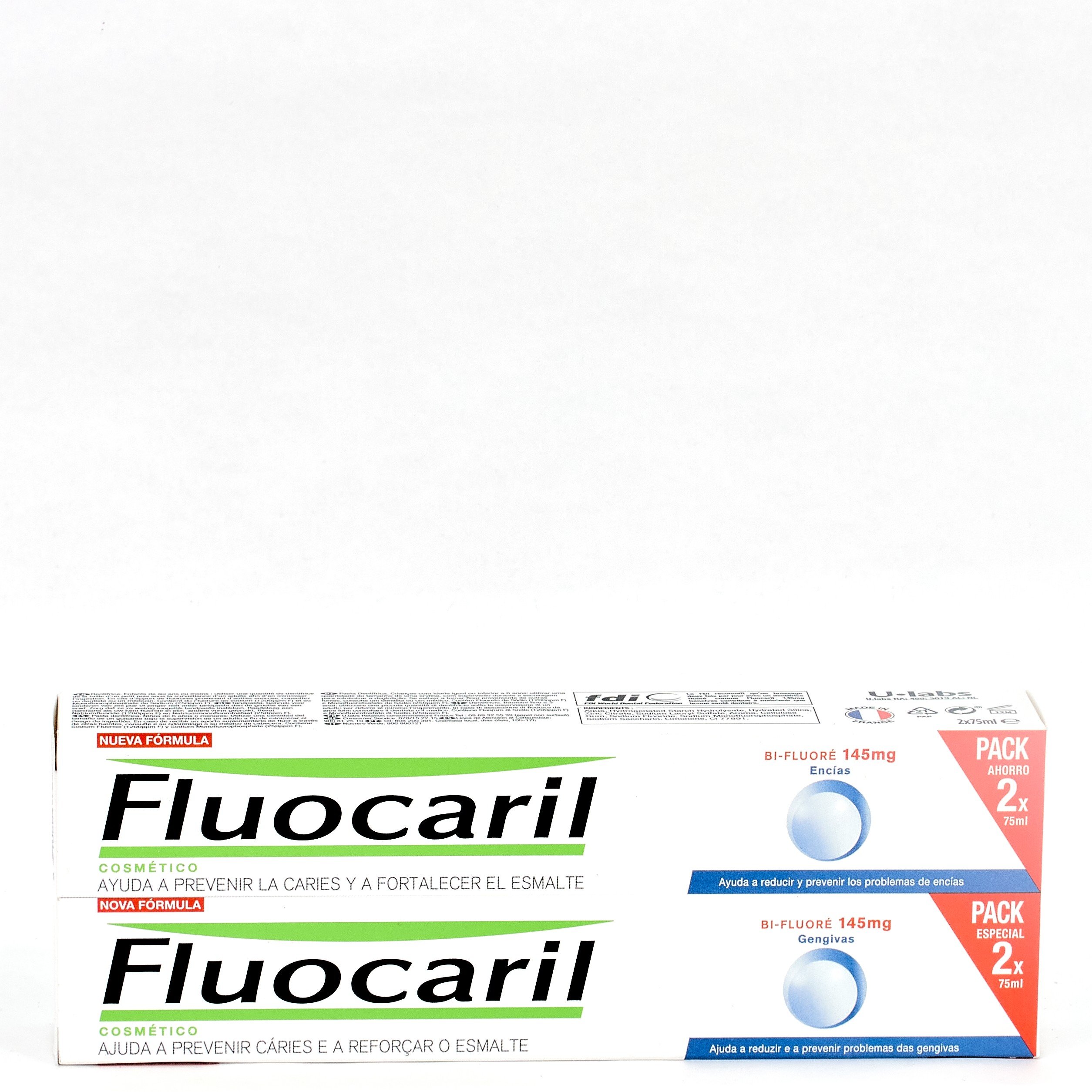 Fluocaril Bi-Fluore 145mg Encias, 2x75ml.