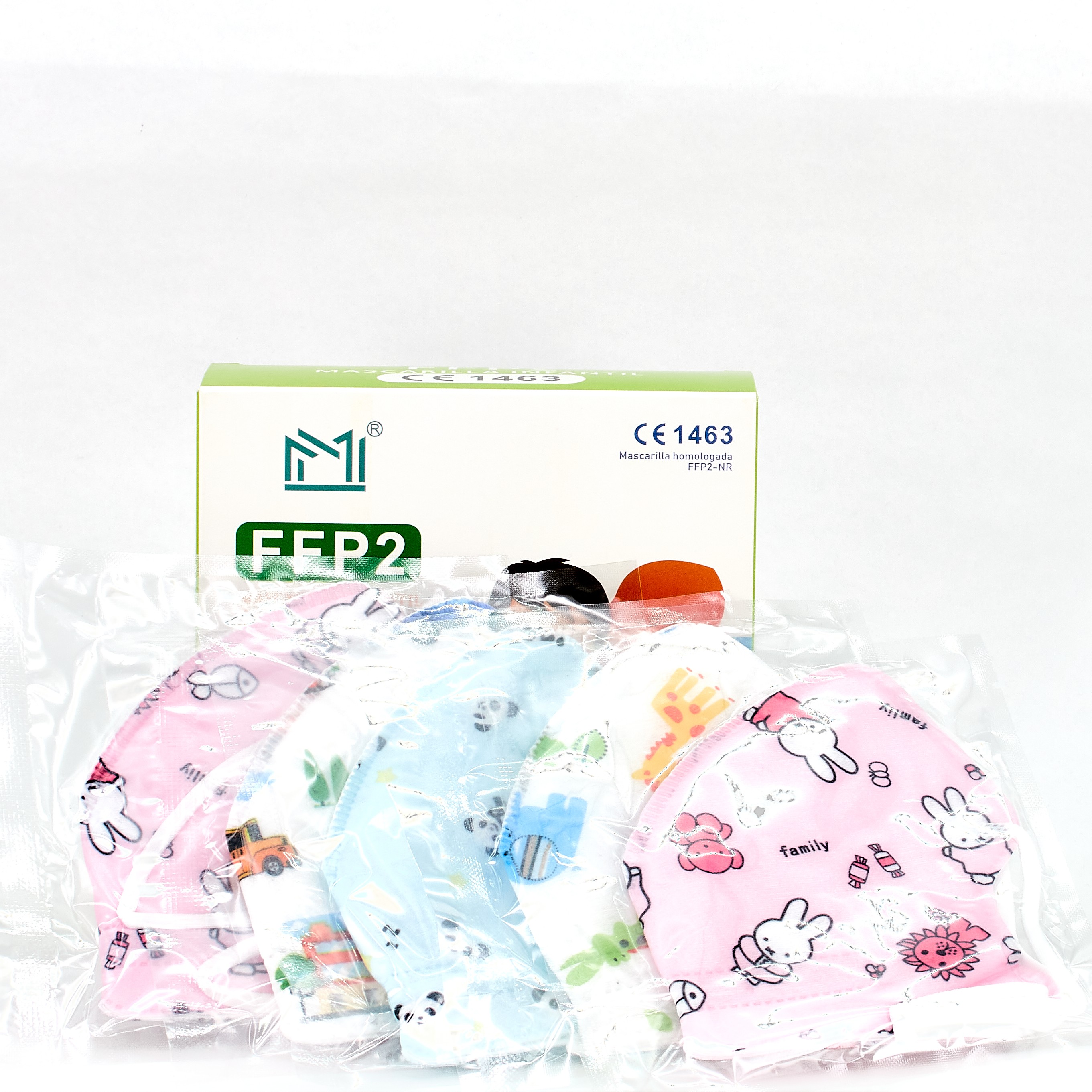 Comprar Mascarilla FFP2 Infantil Dibujos, 1 Ud al mejor precio