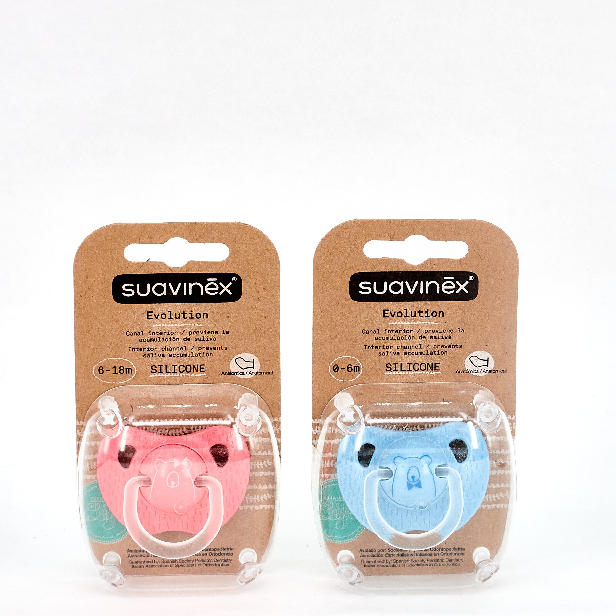 Chupetes: Suavinex Chupete Evolution Silicona 0-6m