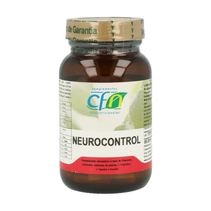 CFN Neurocontrol (Neurorelax), 60 Cápsulas. CFN Neurocontrol (Neurorelax), 60 Cápsulas.