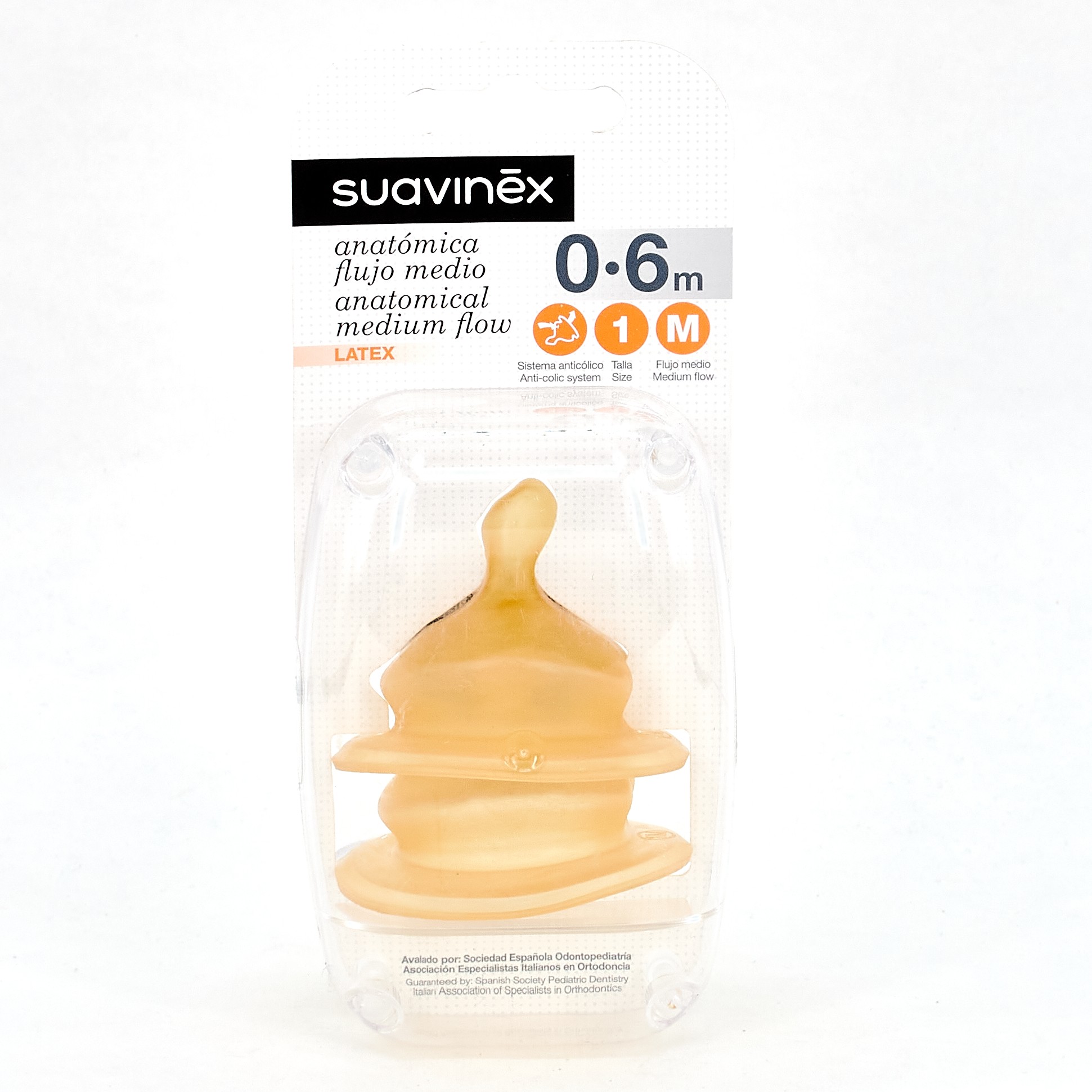 Suavinex Tetina Latex 0-6m T1M