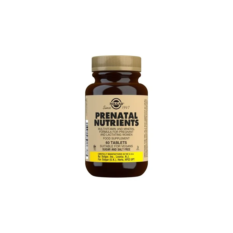 Solgar Nutrientes Prenatales