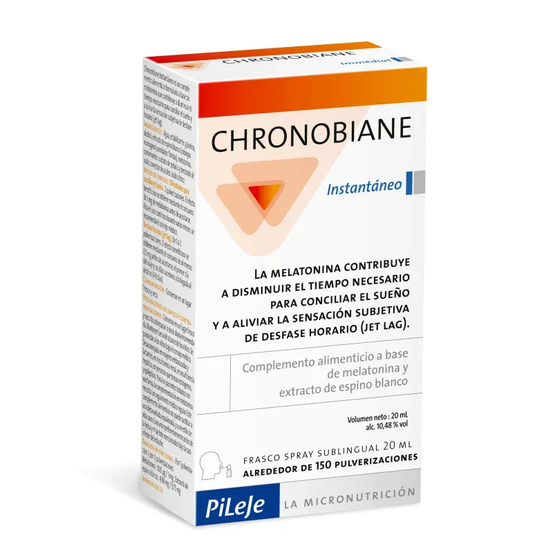 Pileje Chronobiane Instantáneo, 20 ml. Pileje Chronobiane Instantáneo, 20 ml.