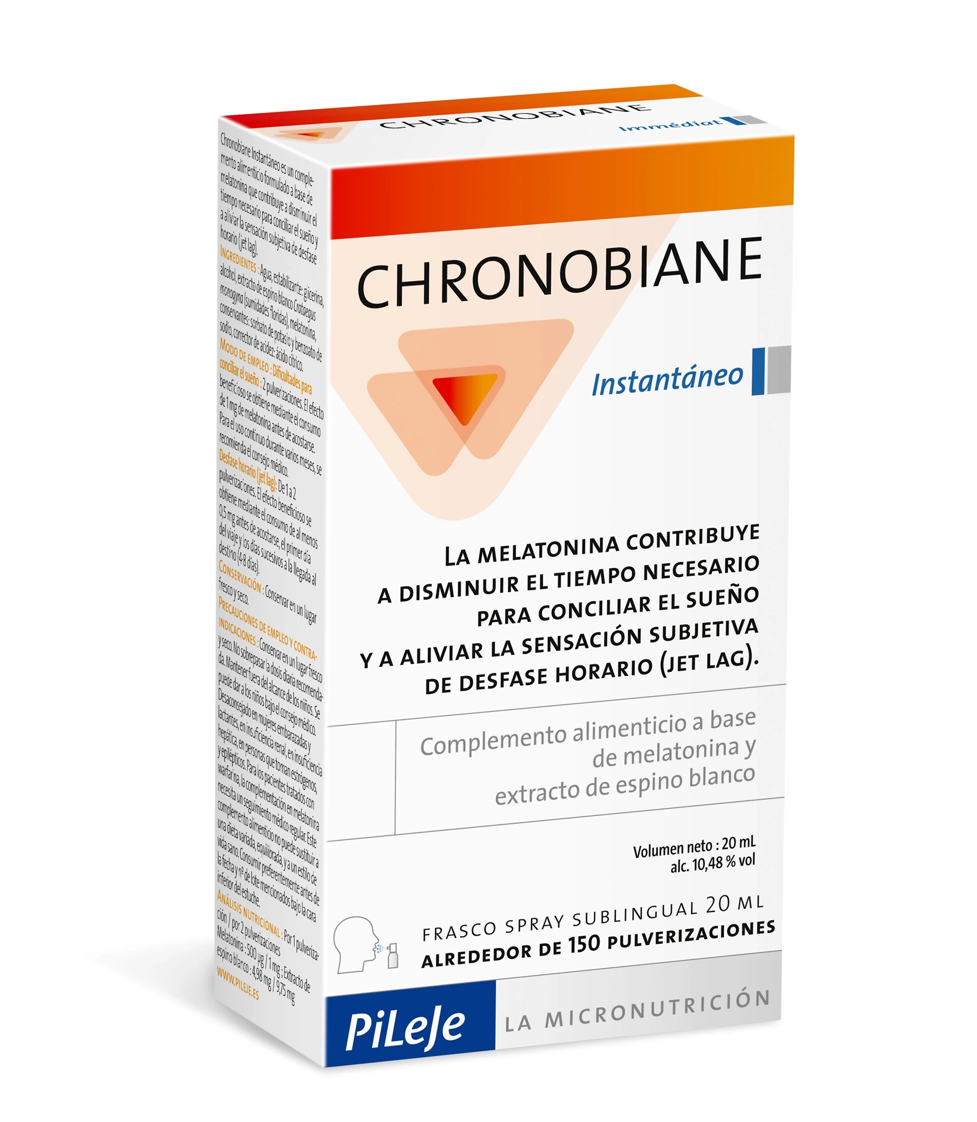 Pileje Chronobiane Instantáneo, 20 ml.