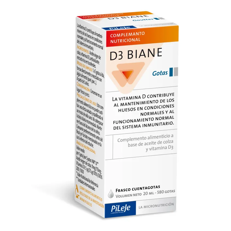 Pileje D3 Biane, 20 ml. Pileje D3 Biane, 20 ml.