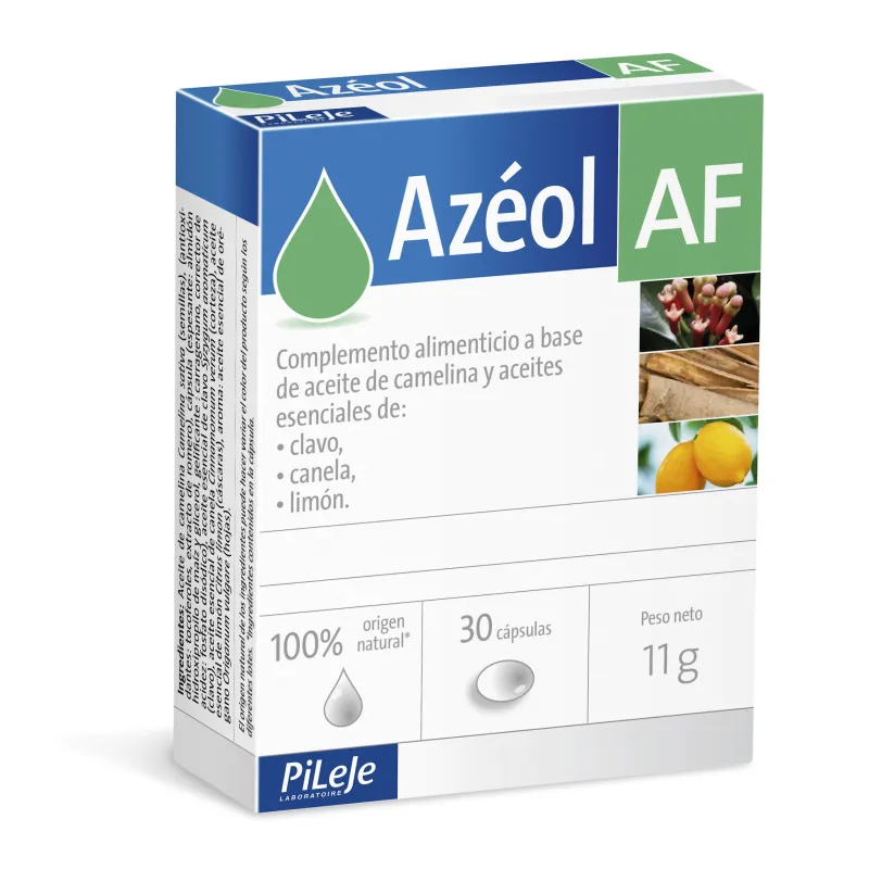 Pileje Azeol AF, 30 Cápsulas Pileje Azeol AF, 30 Cápsulas