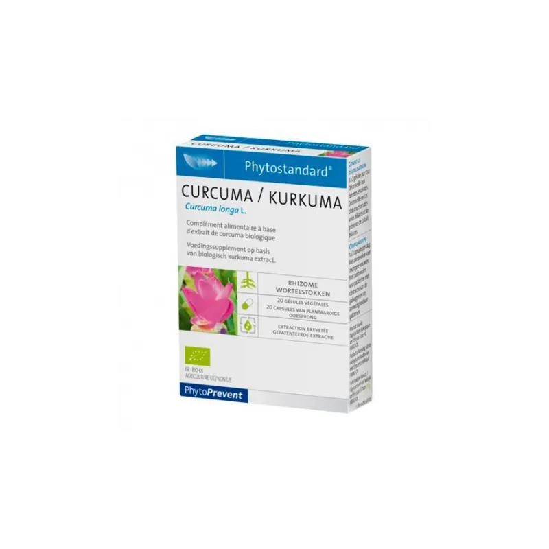 Pileje Cúrcuma, 20 Cápsulas.