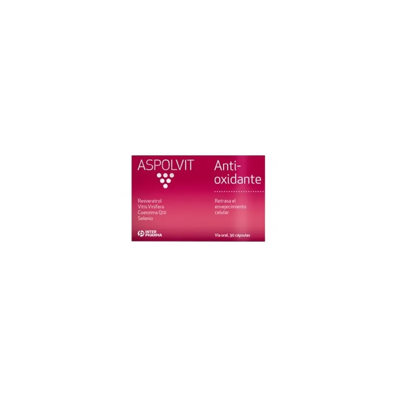 Aspolvit antioxidante, 30 cápsulas
