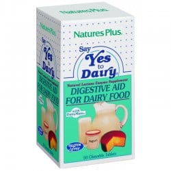 Natures Plus Say Yes to Dairy, 50 comprimidos.
