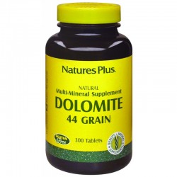Natures Plus Dolomita, 300 comprimidos.